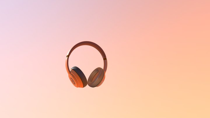 Słuchawki 3D Model
