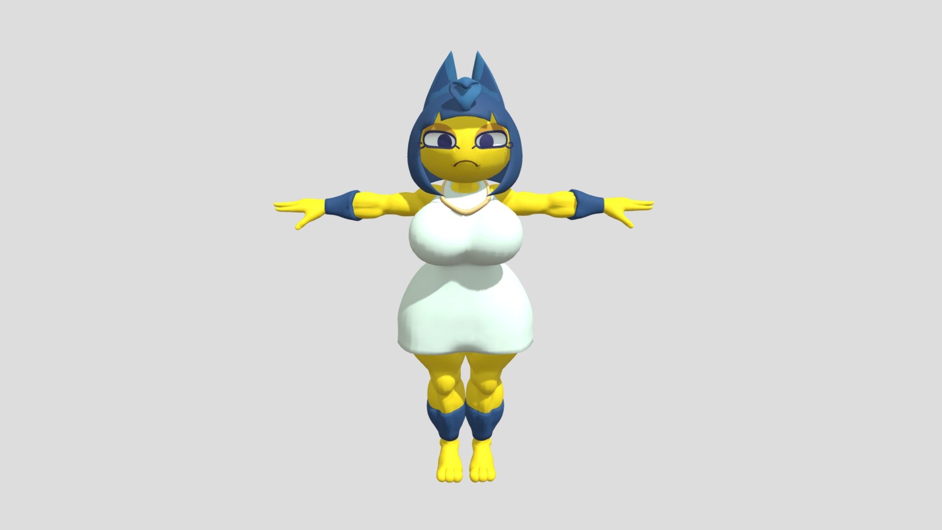 Ankha - Download Free 3D Model By Noba 79 (@Chamoy20) [95943d8] - Sketchfab