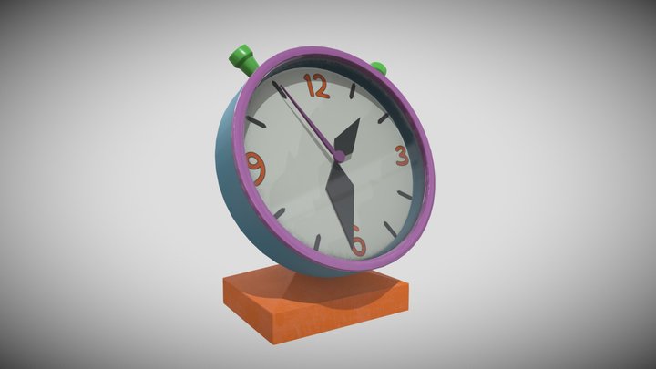 Clock_LP 3D Model