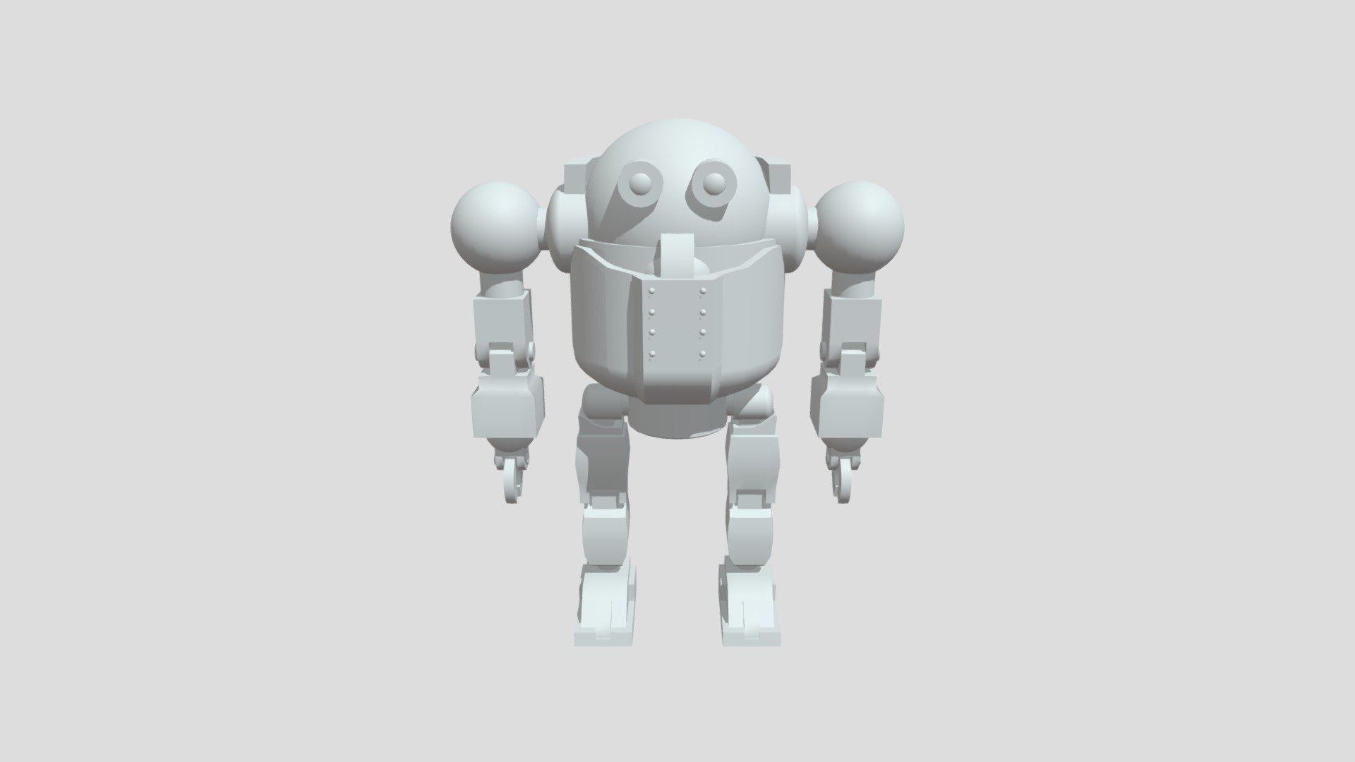 robot - 3D model by 1308roxas [9594cbd] - Sketchfab