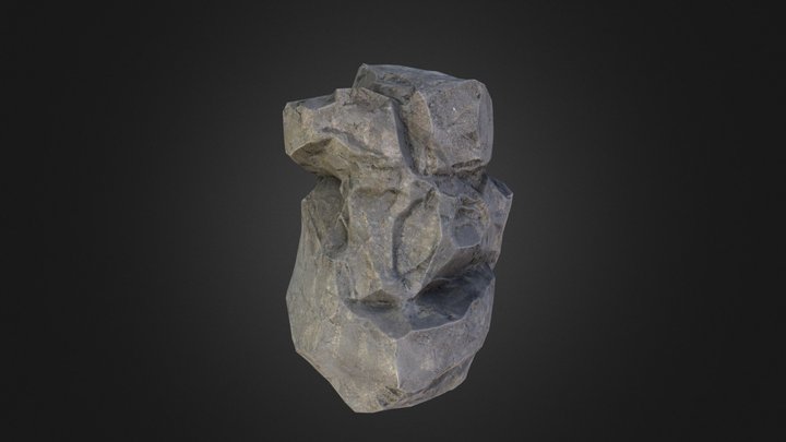 zbrush rockstudy 3D Model