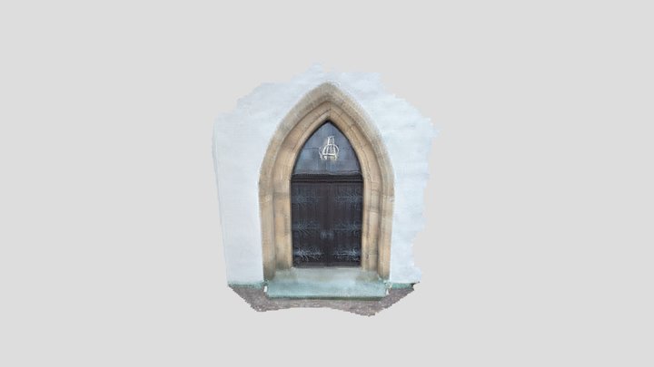 Bogen an St. M Kirche 3D Model