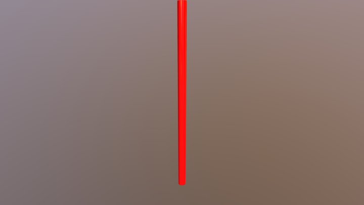 Straw 3D Model