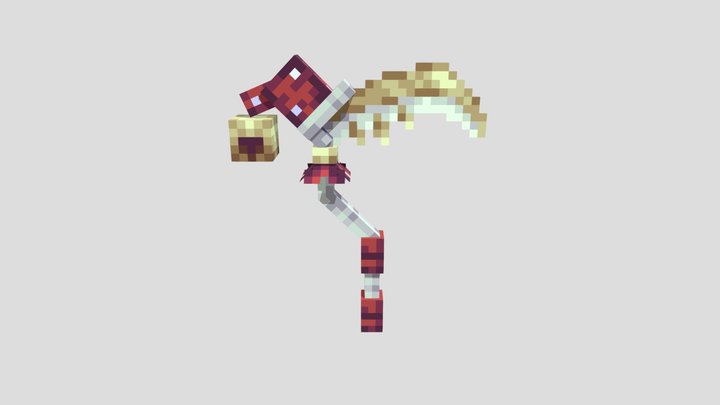 Jester scythe 3D Model