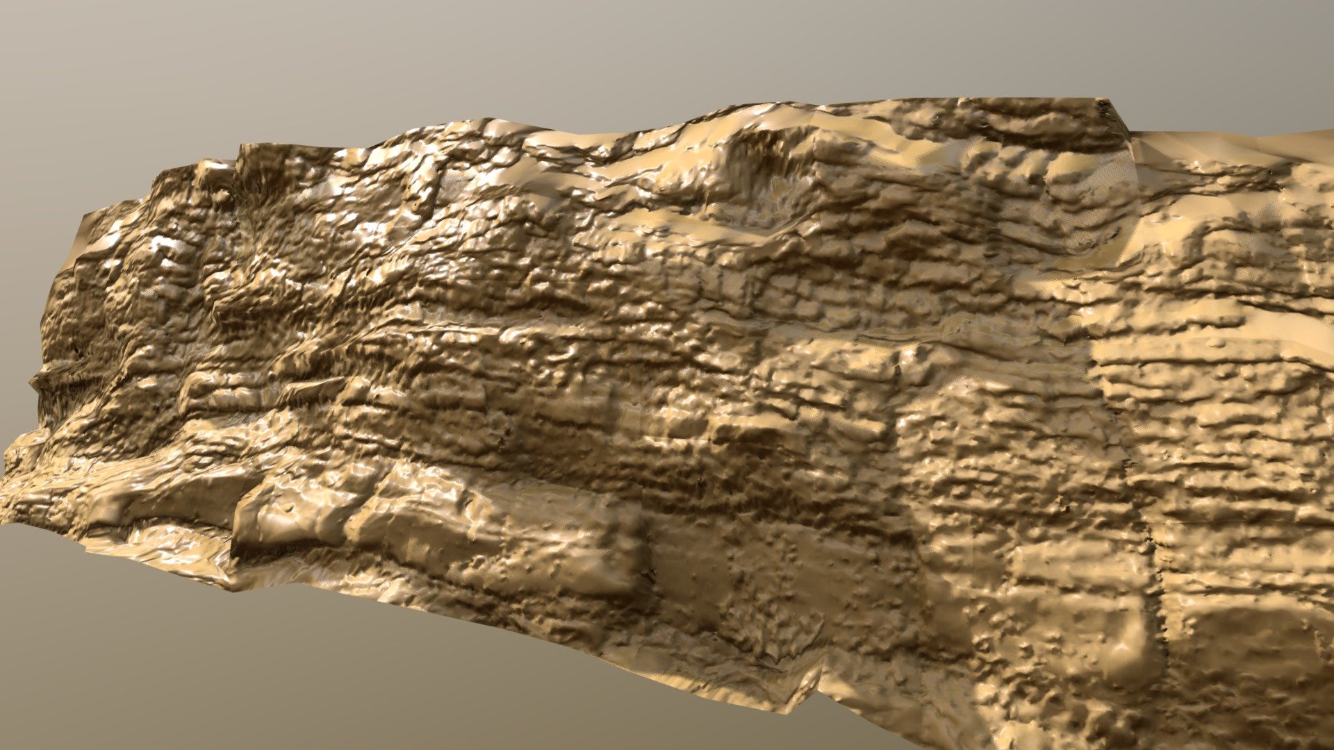 Cliff Face Photogrammetry - 3D model by Robert Doman (@RDoman) [9595cbb ...