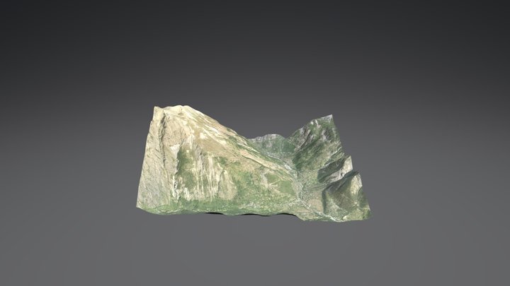 Pelvoux Station de ski 3D Model