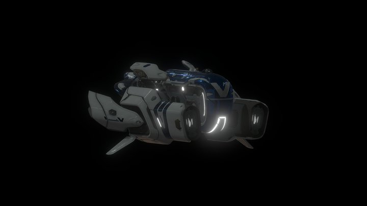 Airship 3D Model