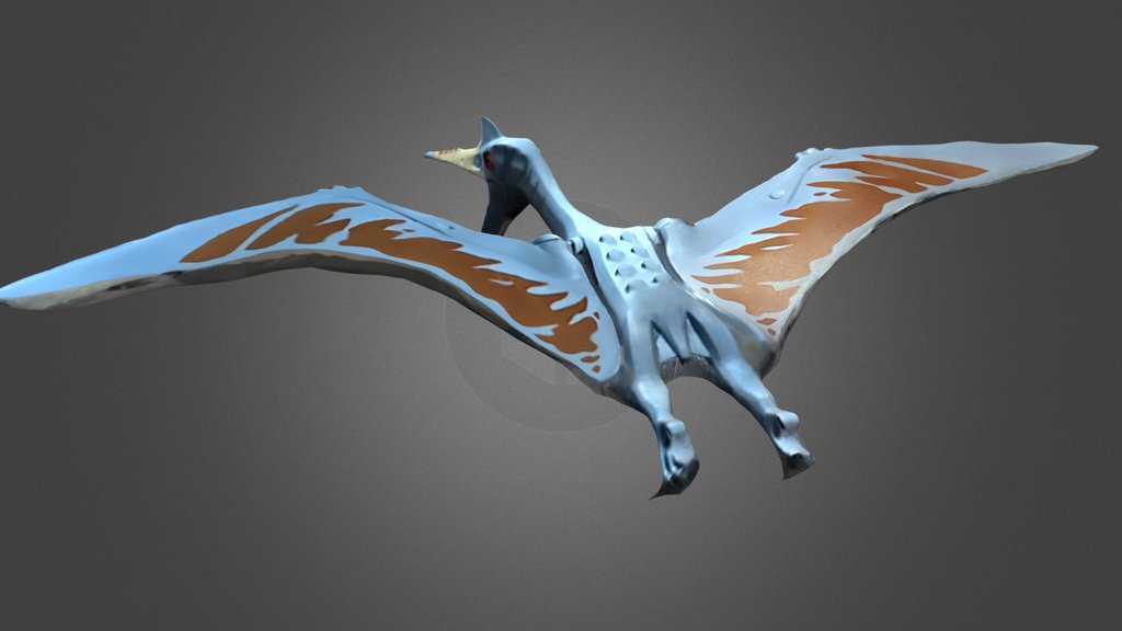 LEGO JWR Quetzalcoatlus Flying