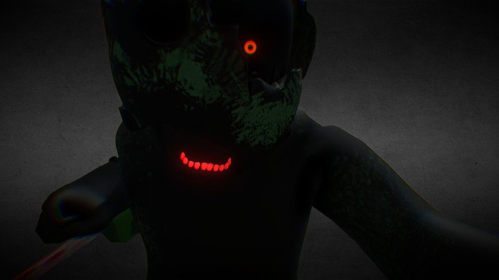 Acidmoon_Gus Jumpscare 3D Model