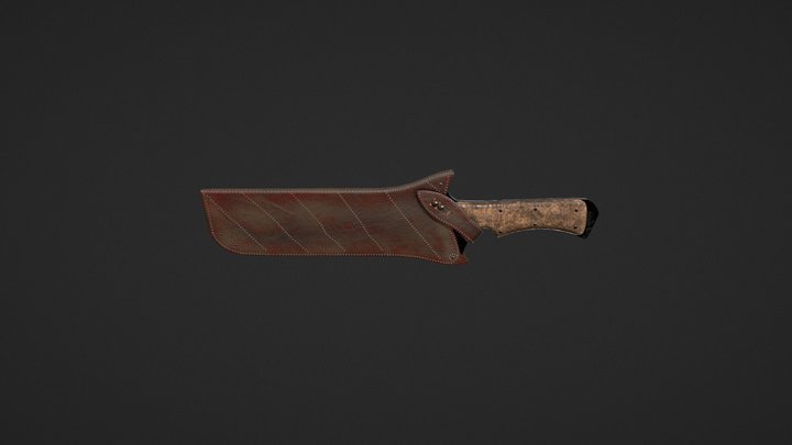 Knife Series [Knife 04] 3D Model