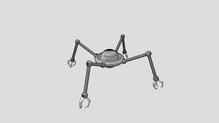 Vehicle - Wireframe 3D Model