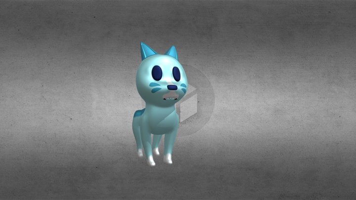 Candy Cat 3D Model
