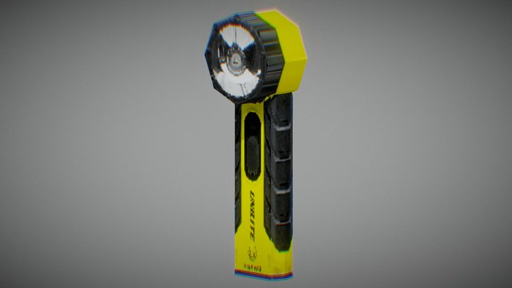 psx body flashlight 3D Model