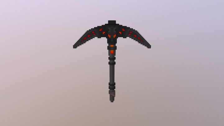 Deadly Pickaxe 3D Model