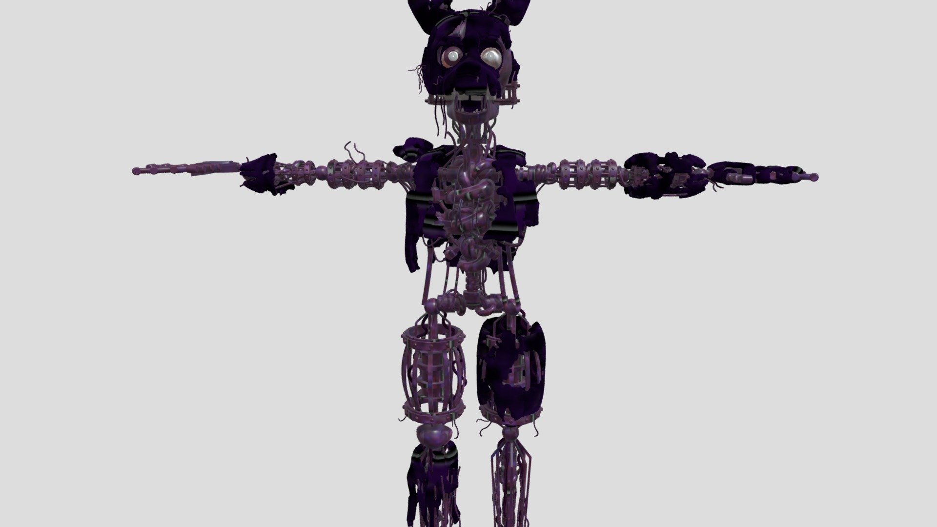 ignited_springtrap_v_5 - 3D model by l91995681 [95985fd] - Sketchfab