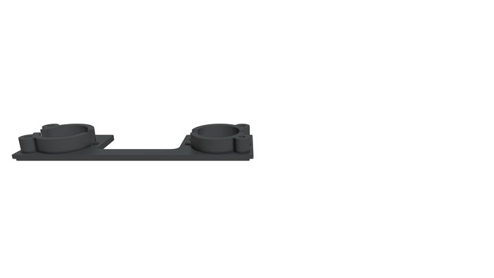 Zega Mame Boy Button Bracket 3D Model