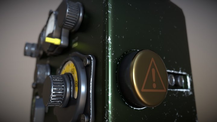 Radiostation "North" 3D Model