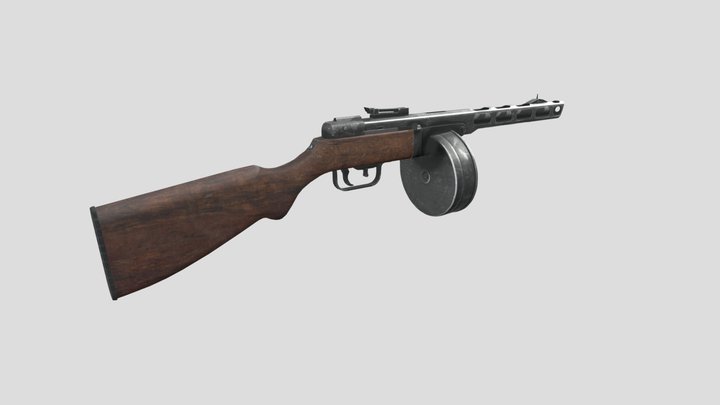 PPSH 3D Model
