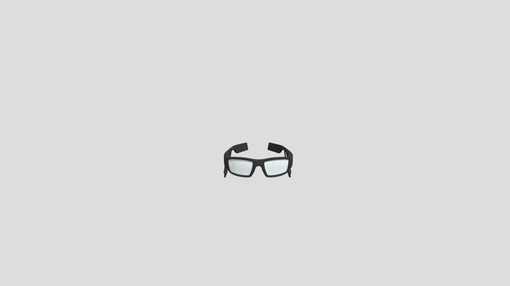 lunettes 3D Model