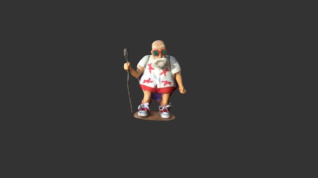 老人 3D Model