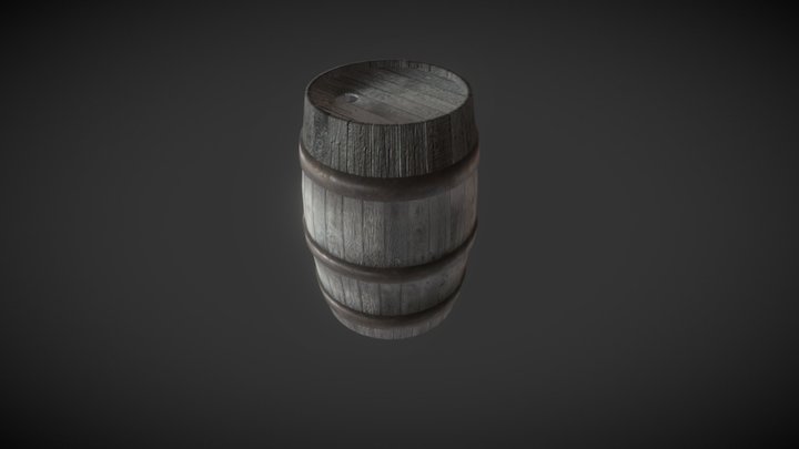 Barrel 3D Model
