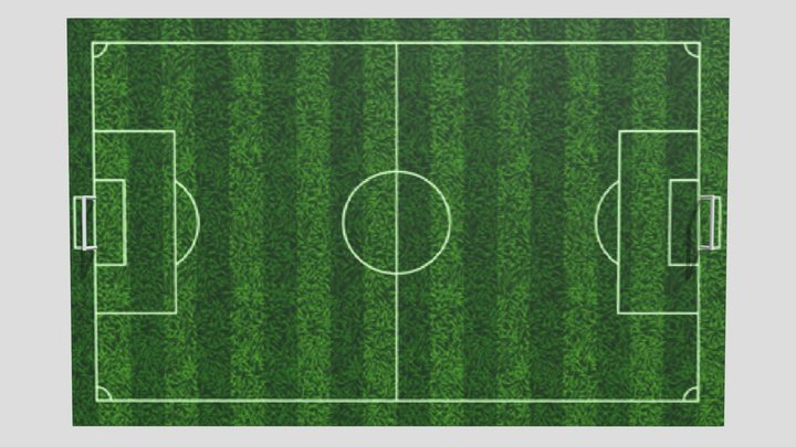 Football ground – Modello 3D gratuito STL