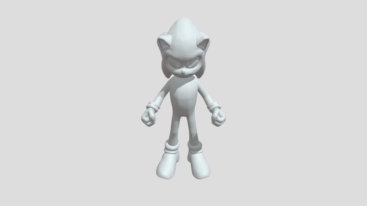 Sonic Movie 3D Model