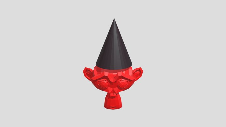 Monkey 3D Model