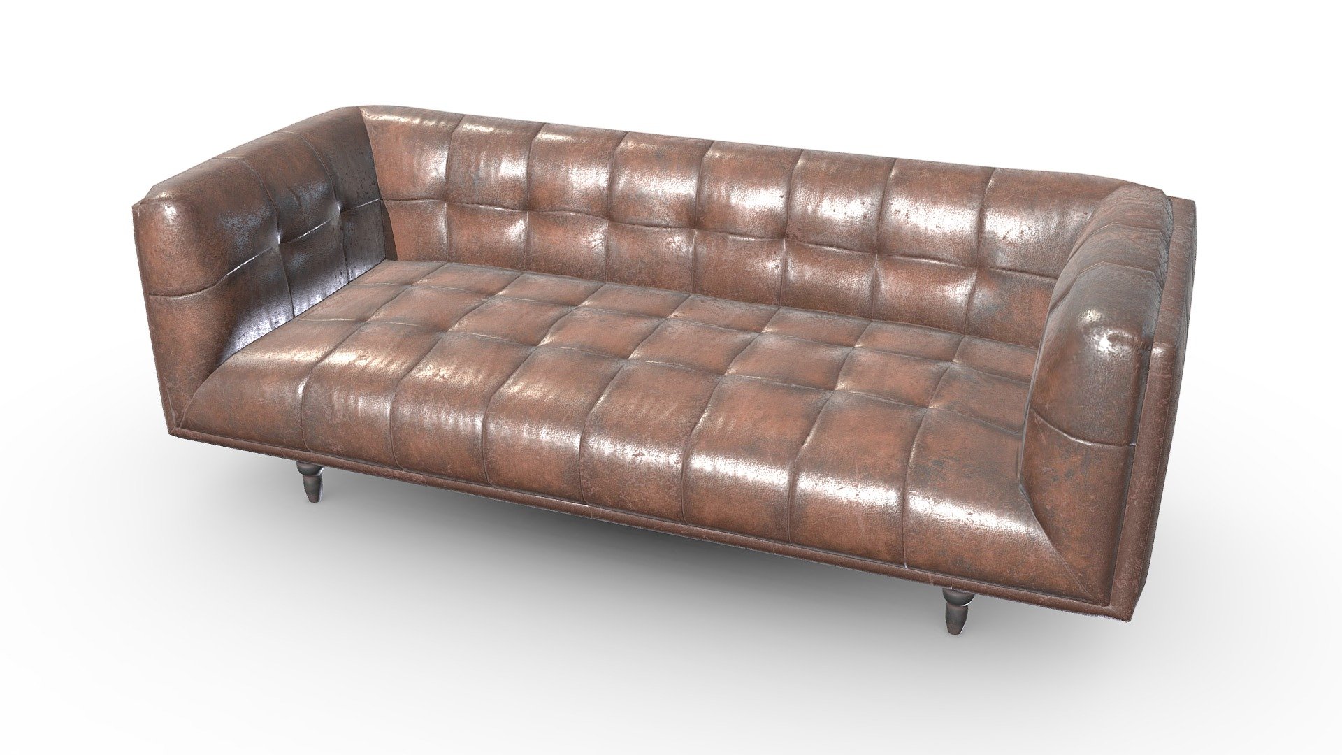 Sofa (Game Ready / 2K PBR) - Download Free 3D model by Meerschaum ...