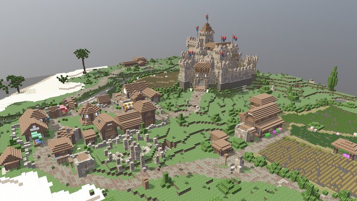 Castle Wetstone 3D Model