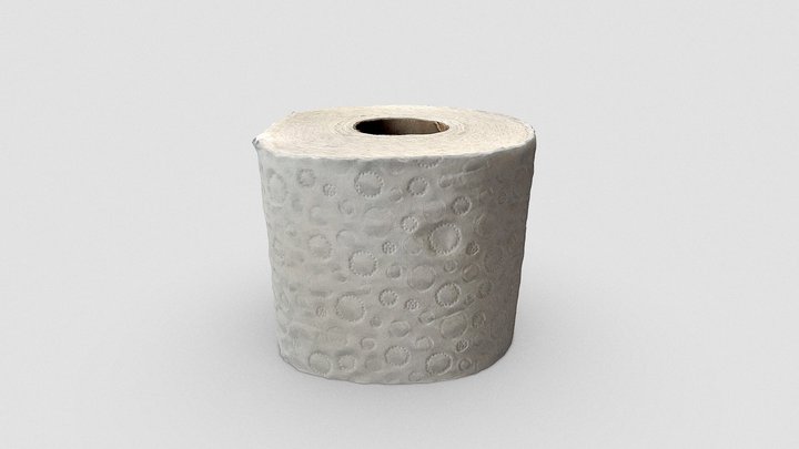Toilet Roll 3D Model