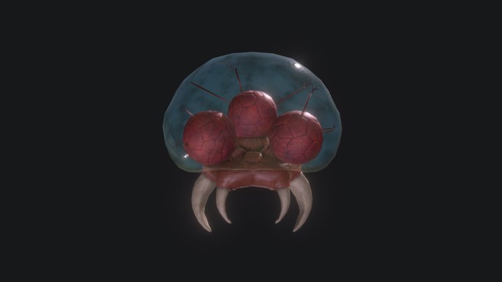 Metroid Floating 3D Model