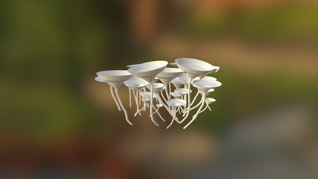 Mushroom Horde 3D Model