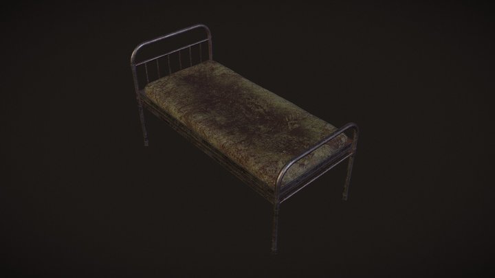 Bed of Torture 3D Model