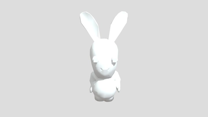 Rabbids 3D Model