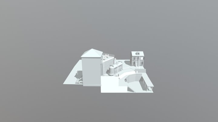 Stad blockout Test 3D Model