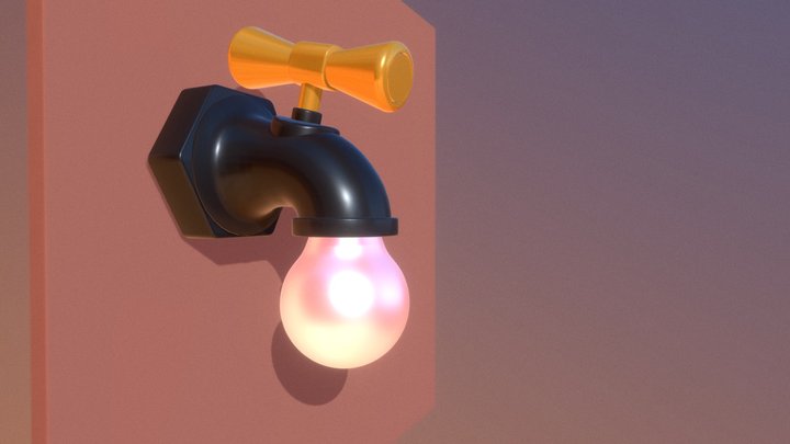 tap water 3D Model