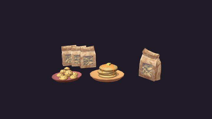 Cookies 3D Model