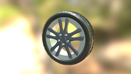 Model a Wheel 3D Model