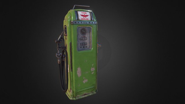 "Flying A" Pump 3D Model