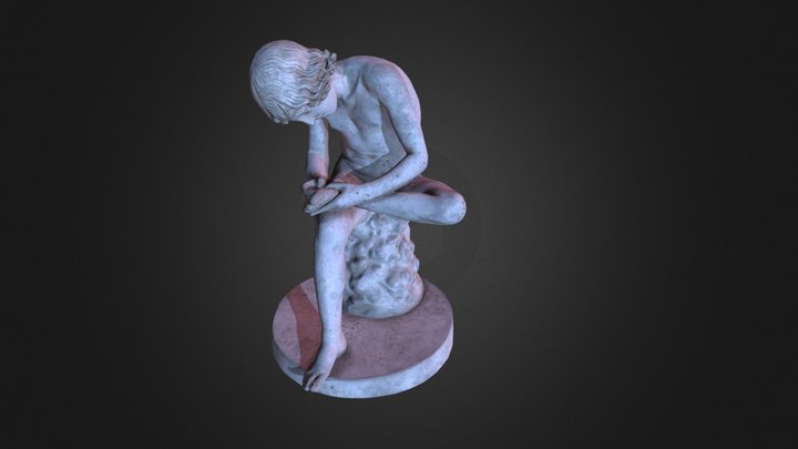 Spinario - Boy with thorne 3D Model