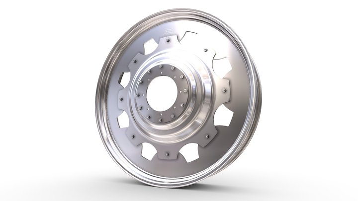 Pronar Wheels MULTIFIT 54.10.060 3D Model