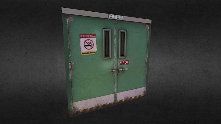 Industrial door 3D Model