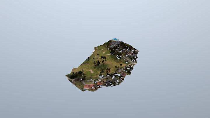 Golf El Pato - WebODM - 50 pics - Textured Model