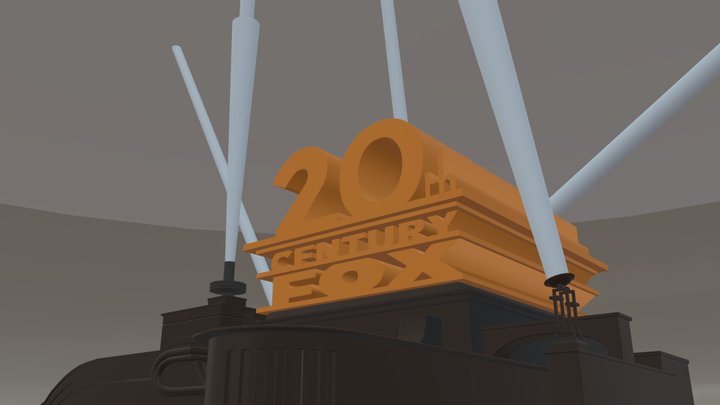 20th Century Fox 3DS Max V3 3D Model