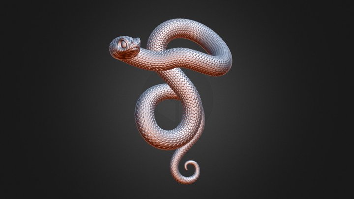 Змей 3D Model