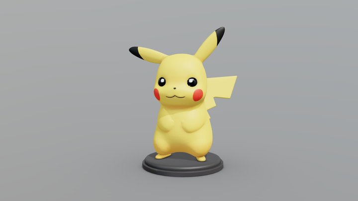 Pikachu 3D Model