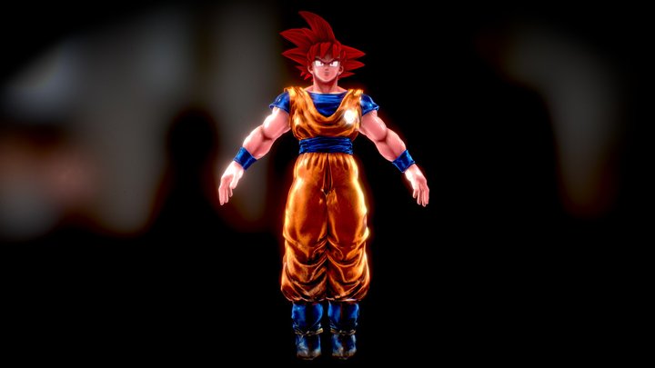 GOKU_FreeModel 3D Model