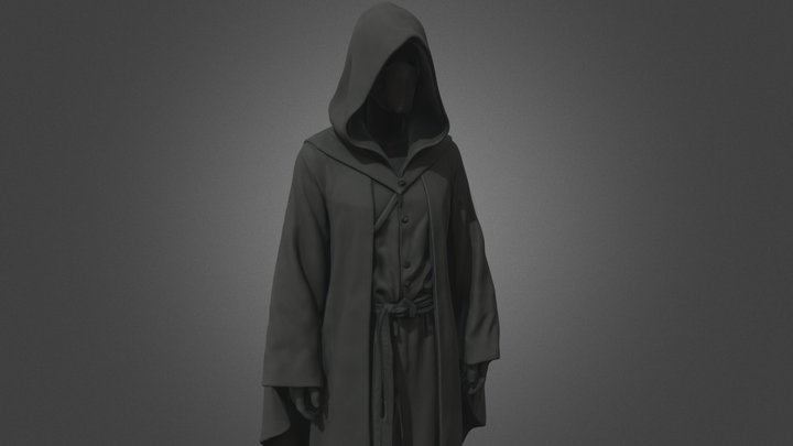 Dark Faceless Black Assassin