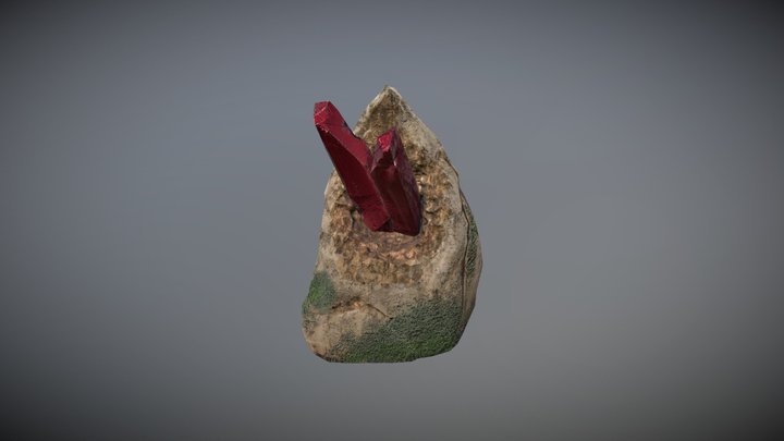 Crystal Stone 3D Model